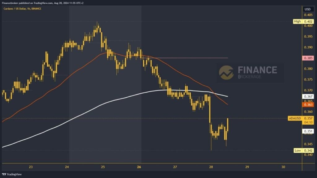 Cardano chart analysis